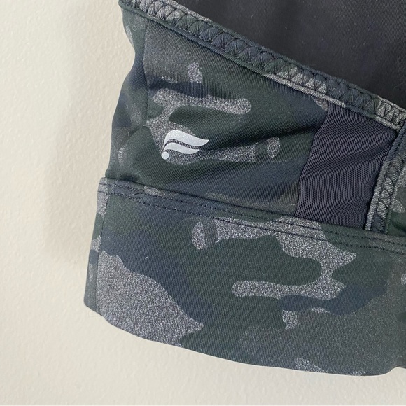 Fabletics Grey Camo Sports Bra - Picture 4 of 4